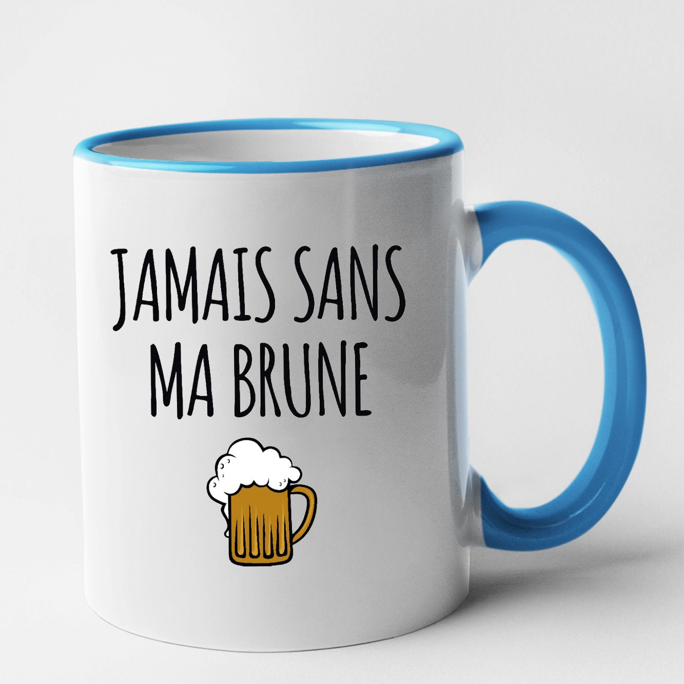 Mug Jamais sans ma brune