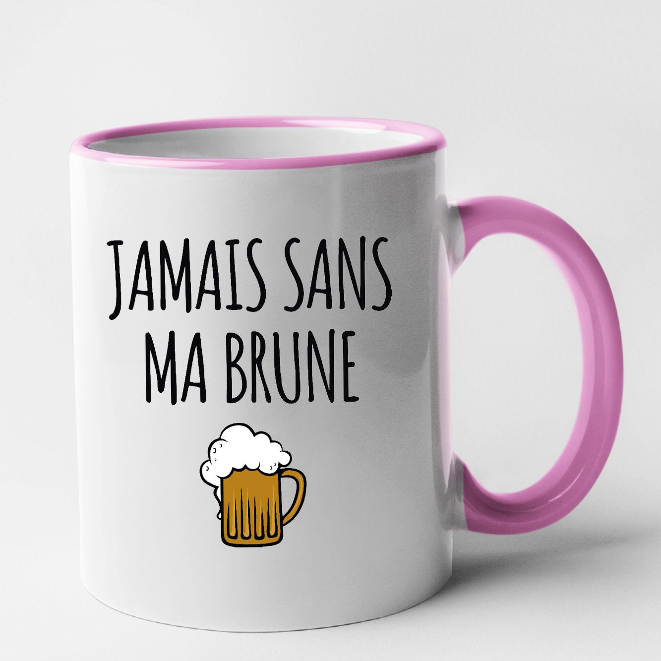 Mug Jamais sans ma brune