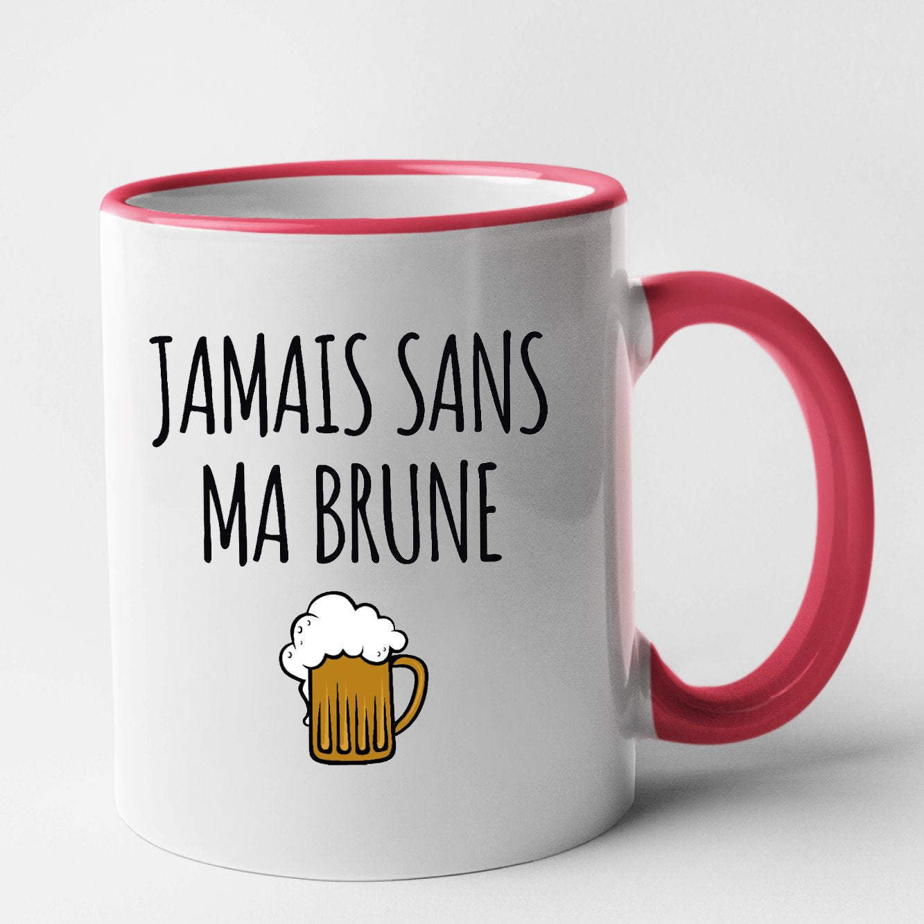 Mug Jamais sans ma brune