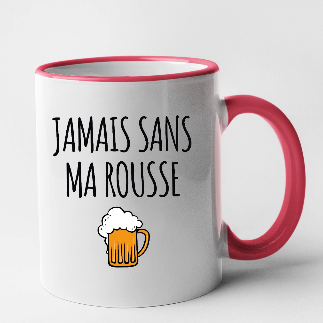 Mug Jamais sans ma rousse