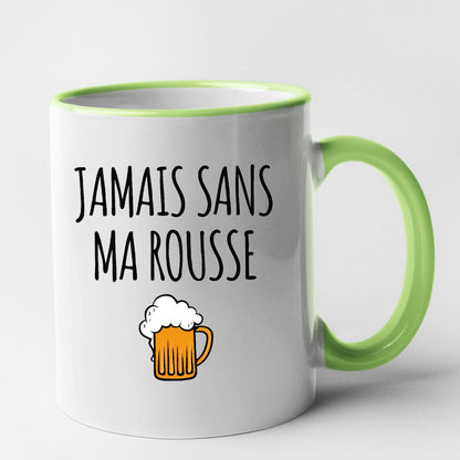 Mug Jamais sans ma rousse