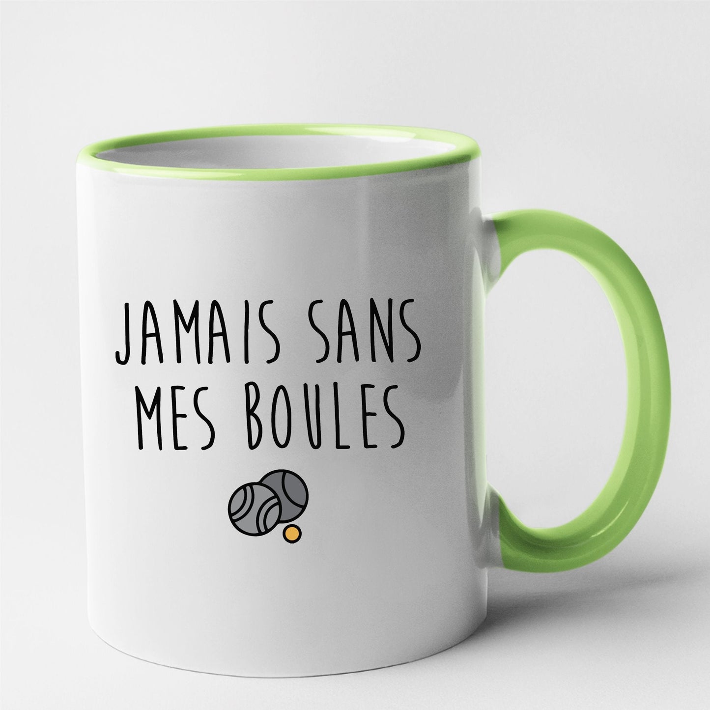 Mug Jamais sans mes boules