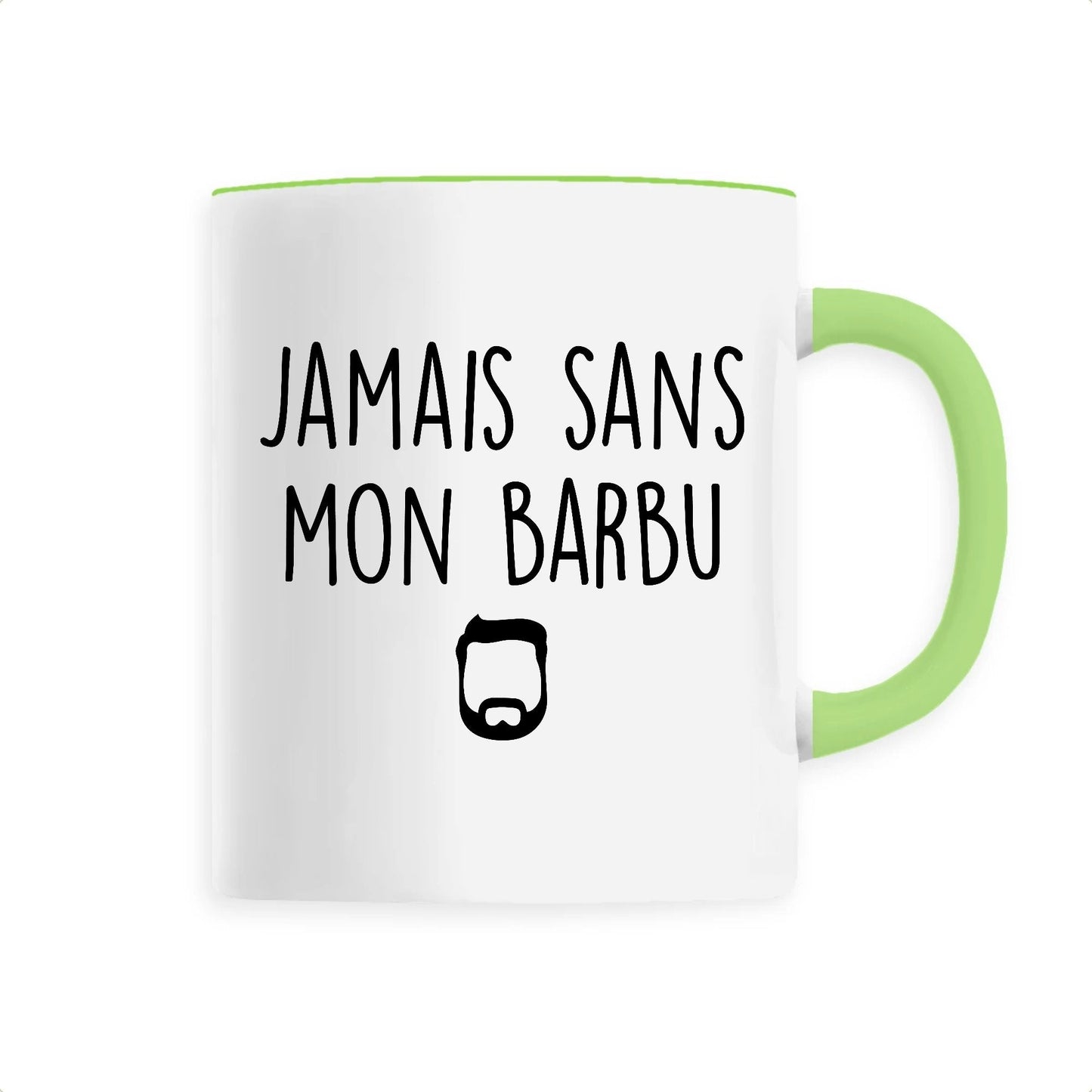 Mug Jamais sans mon barbu