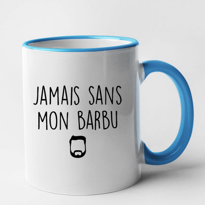 Mug Jamais sans mon barbu