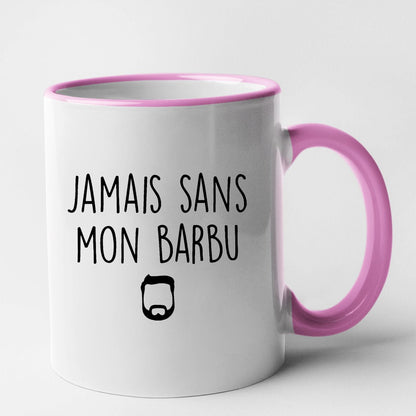 Mug Jamais sans mon barbu