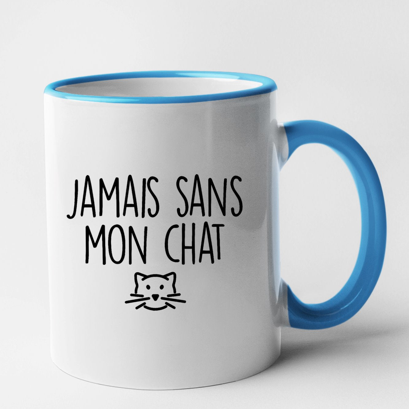 Mug Jamais sans mon chat