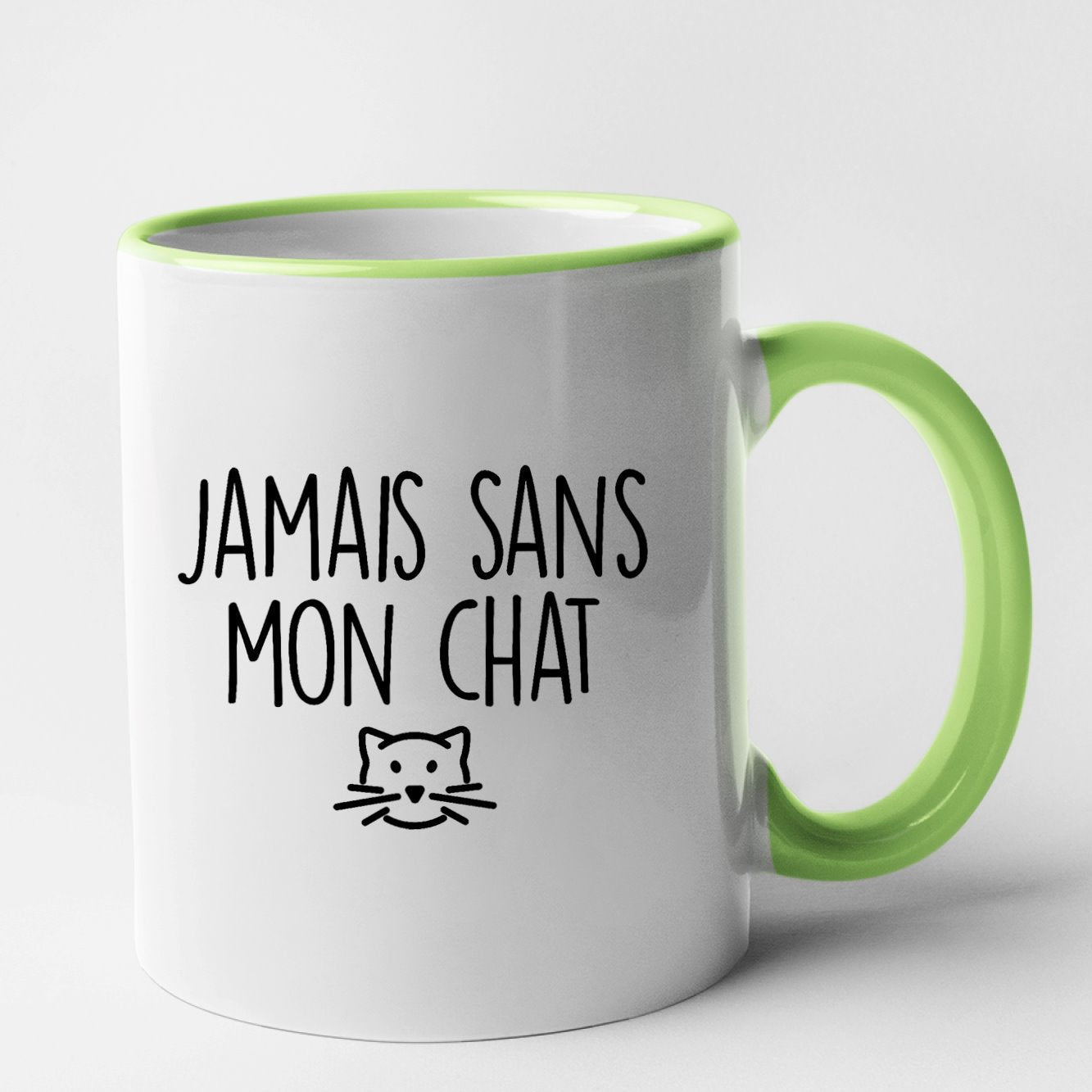 Mug Jamais sans mon chat