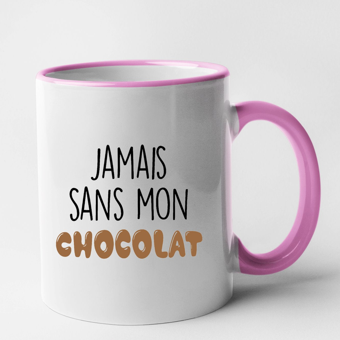 Mug Jamais sans mon chocolat