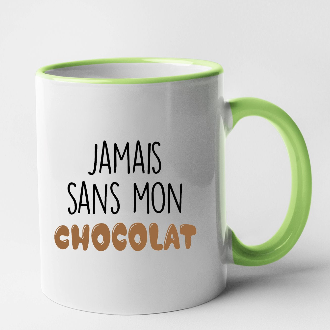 Mug Jamais sans mon chocolat