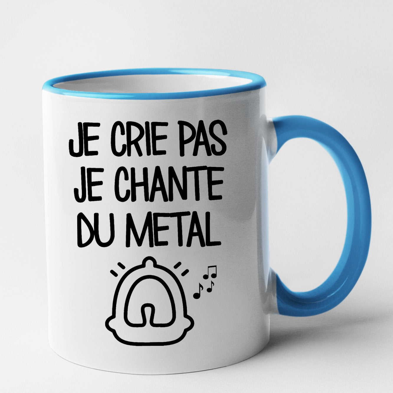 Mug Je crie pas je chante du métal