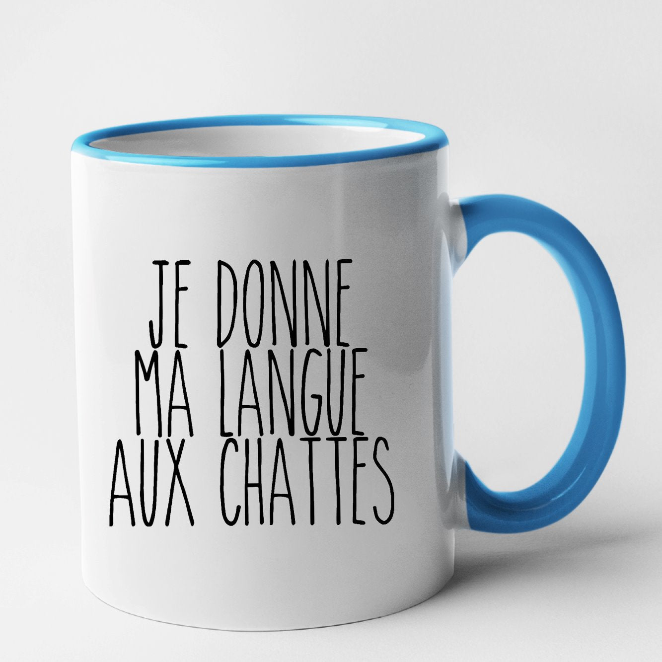 Mug Je donne ma langue aux chattes