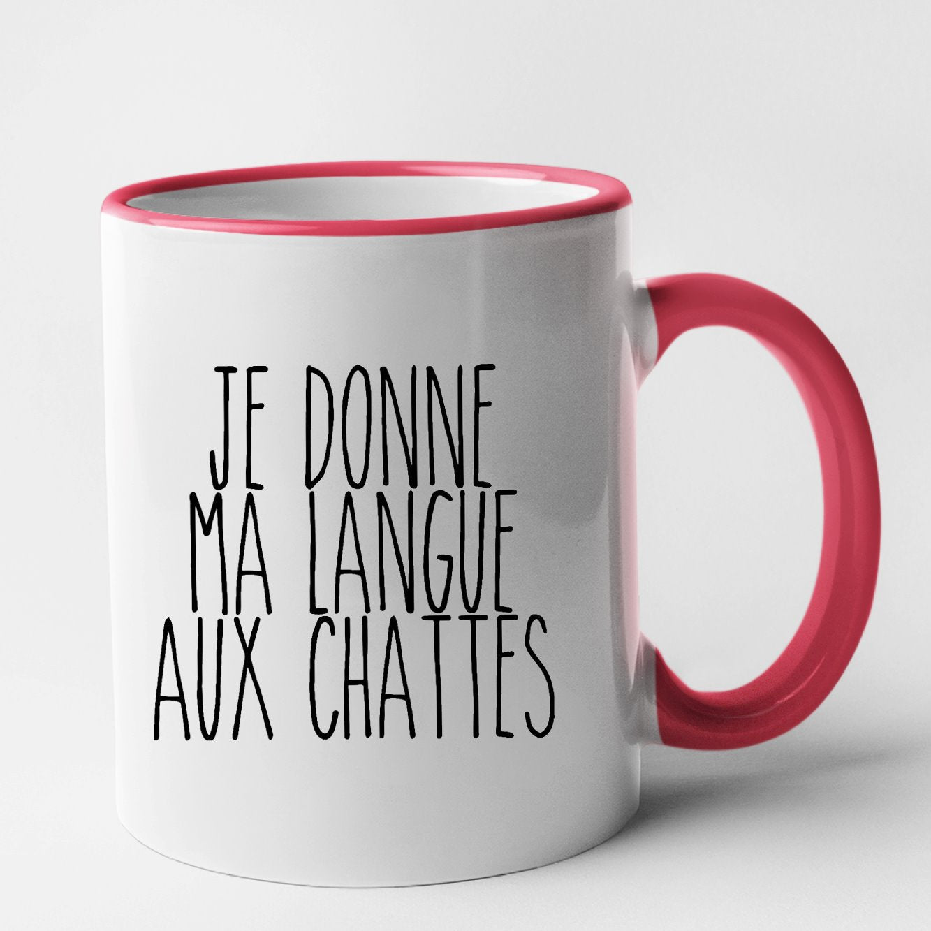 Mug Je donne ma langue aux chattes