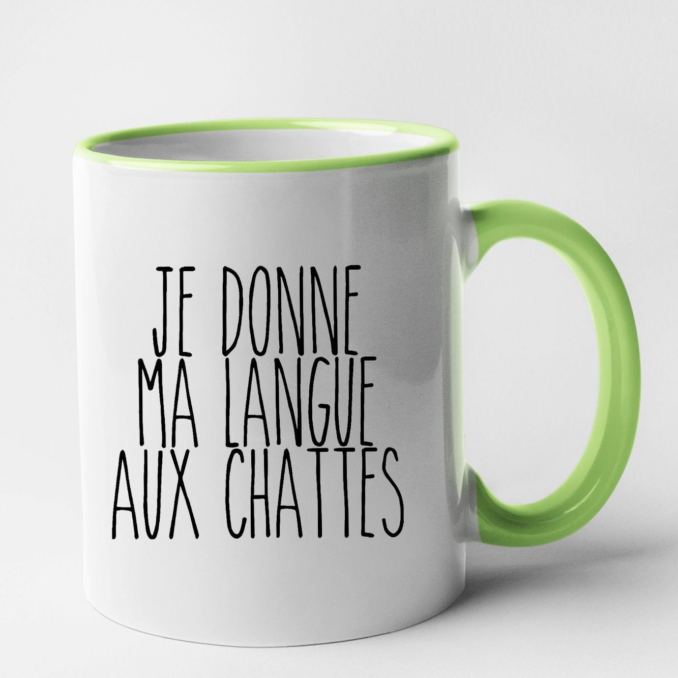 Mug Je donne ma langue aux chattes