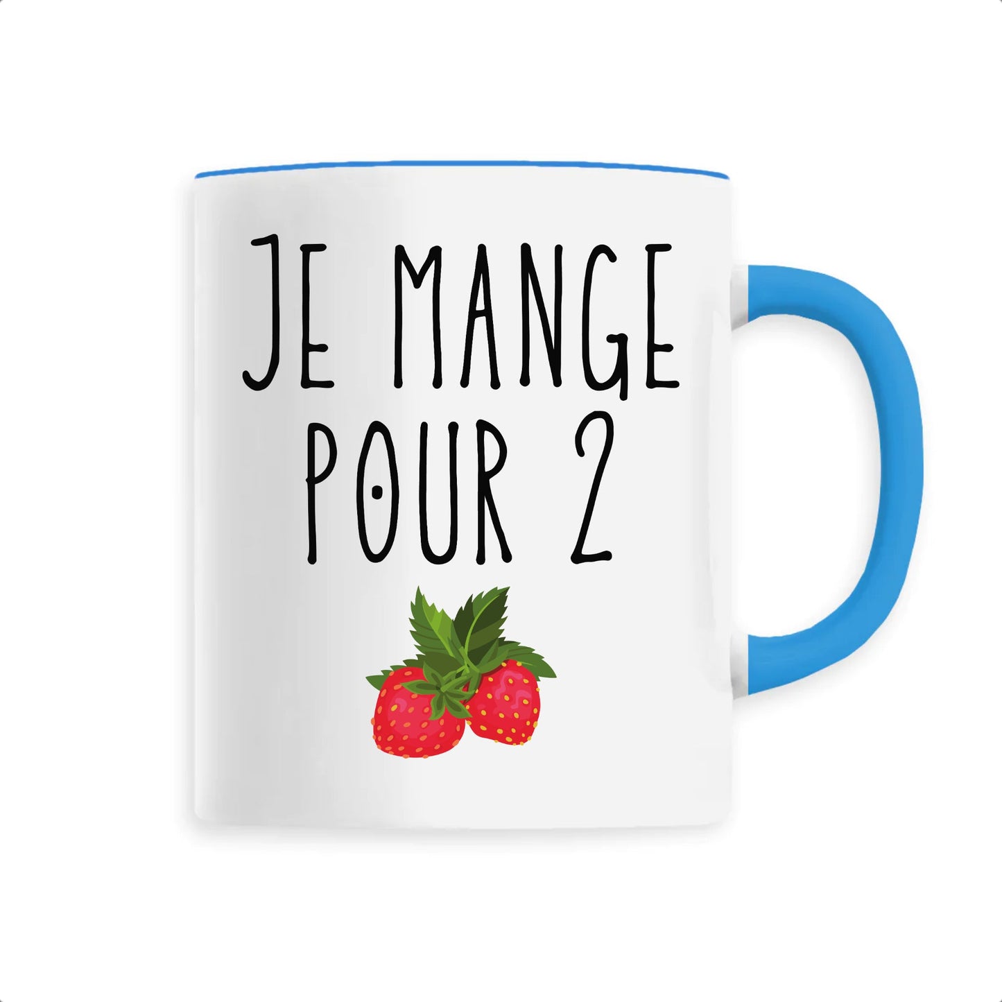 Mug Je mange pour 2