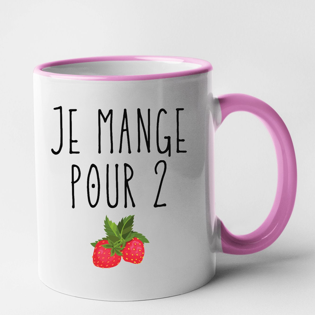 Mug Je mange pour 2