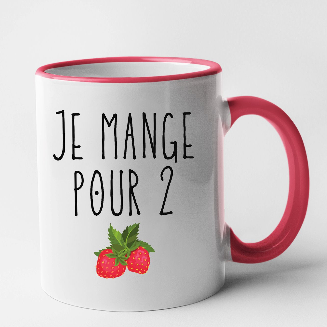 Mug Je mange pour 2