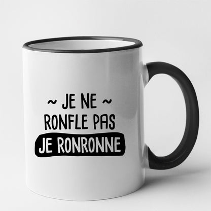 Mug Je ne ronfle pas je ronronne