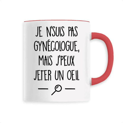 Mug Je ne suis pas gynécologue