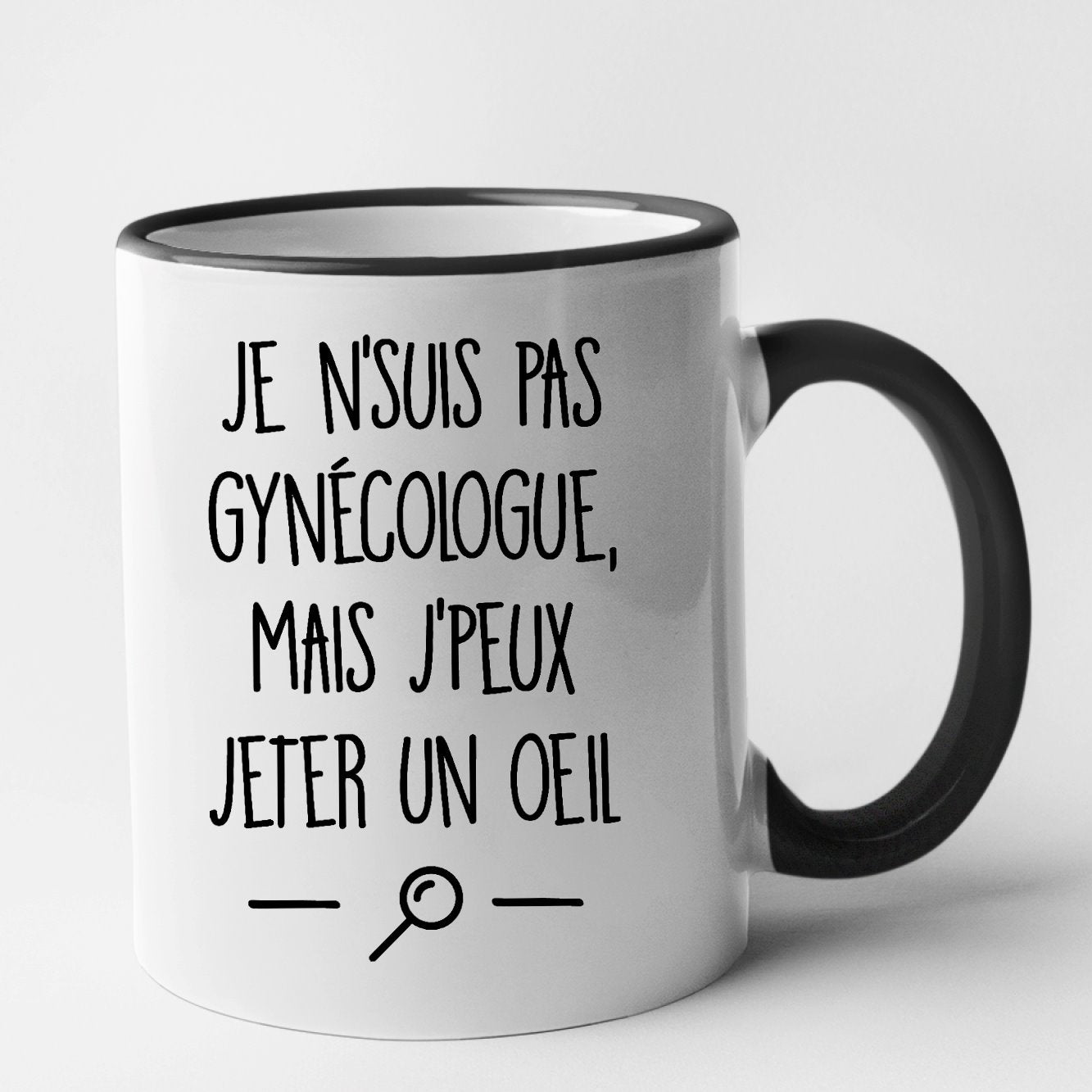 Mug Je ne suis pas gynécologue