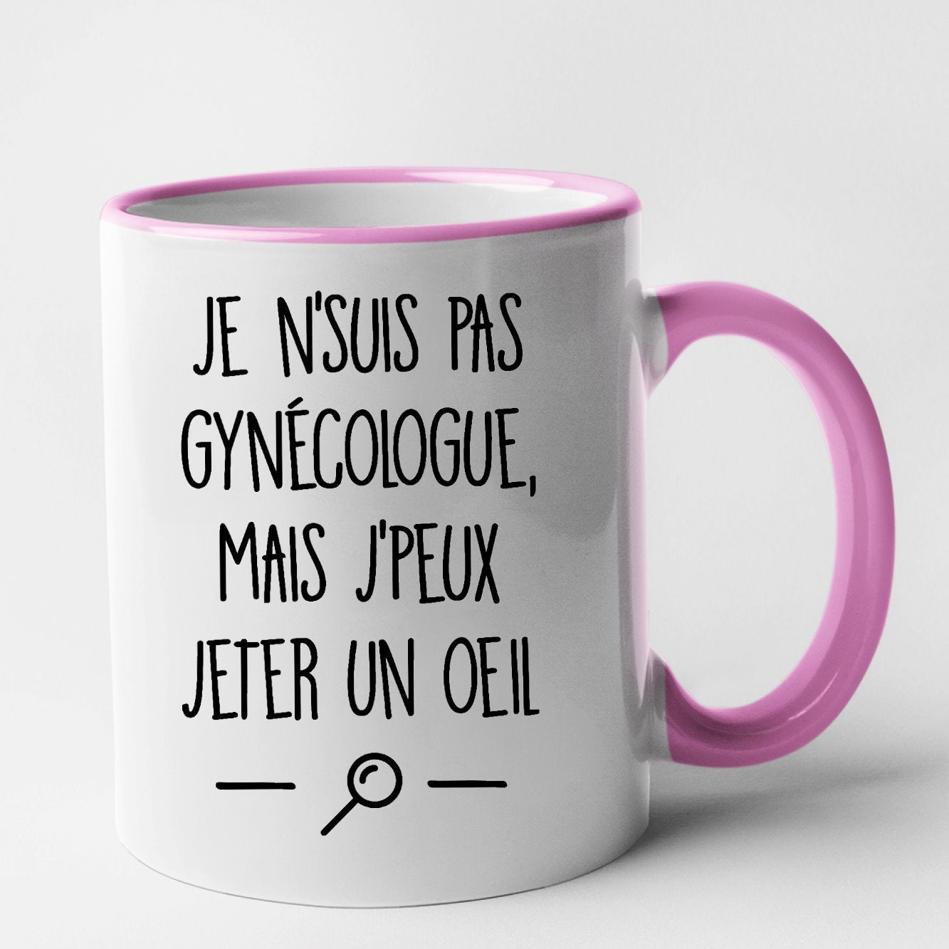 Mug Je ne suis pas gynécologue