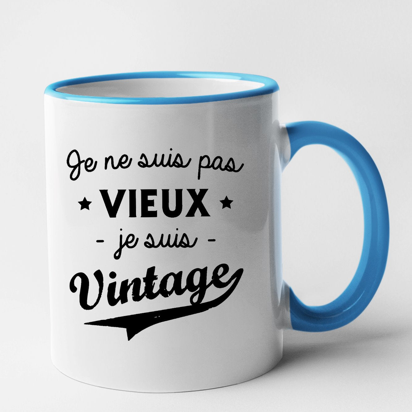 Mug Je ne suis pas vieux je suis vintage