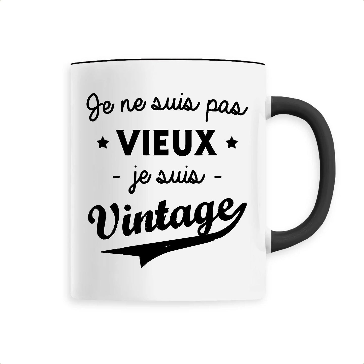 Mug Je ne suis pas vieux je suis vintage