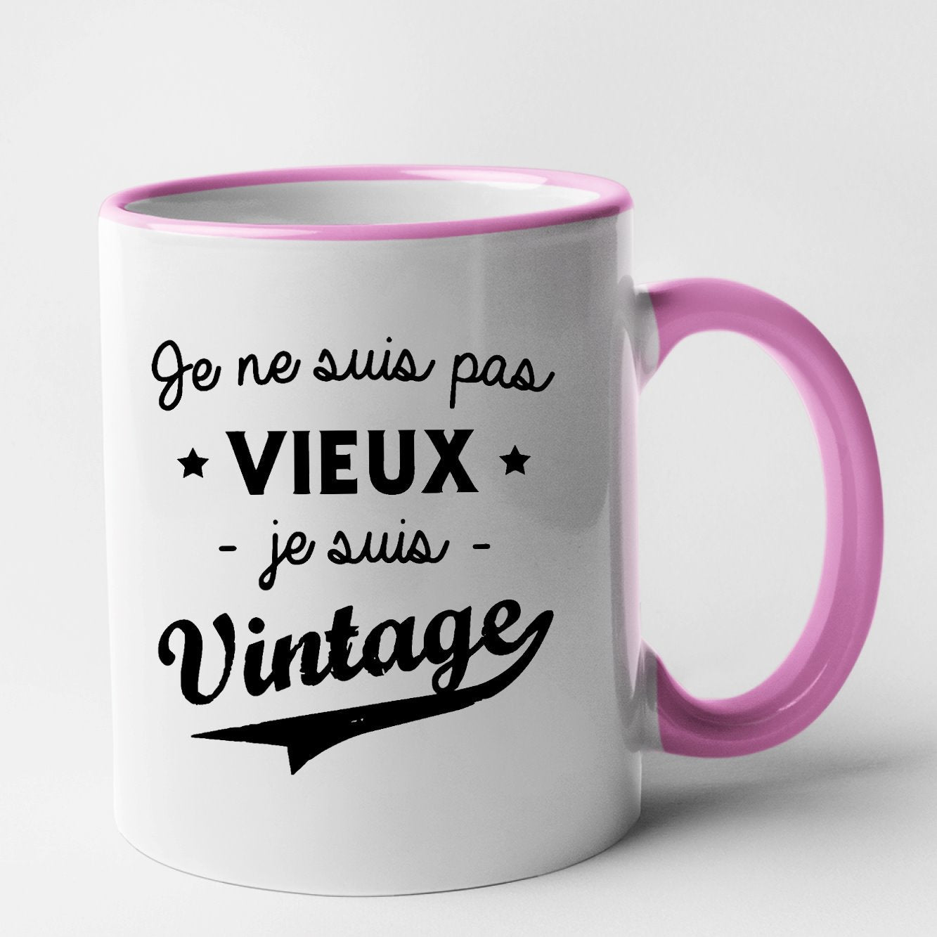 Mug Je ne suis pas vieux je suis vintage