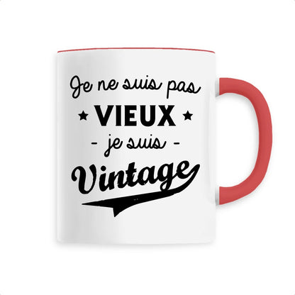 Mug Je ne suis pas vieux je suis vintage