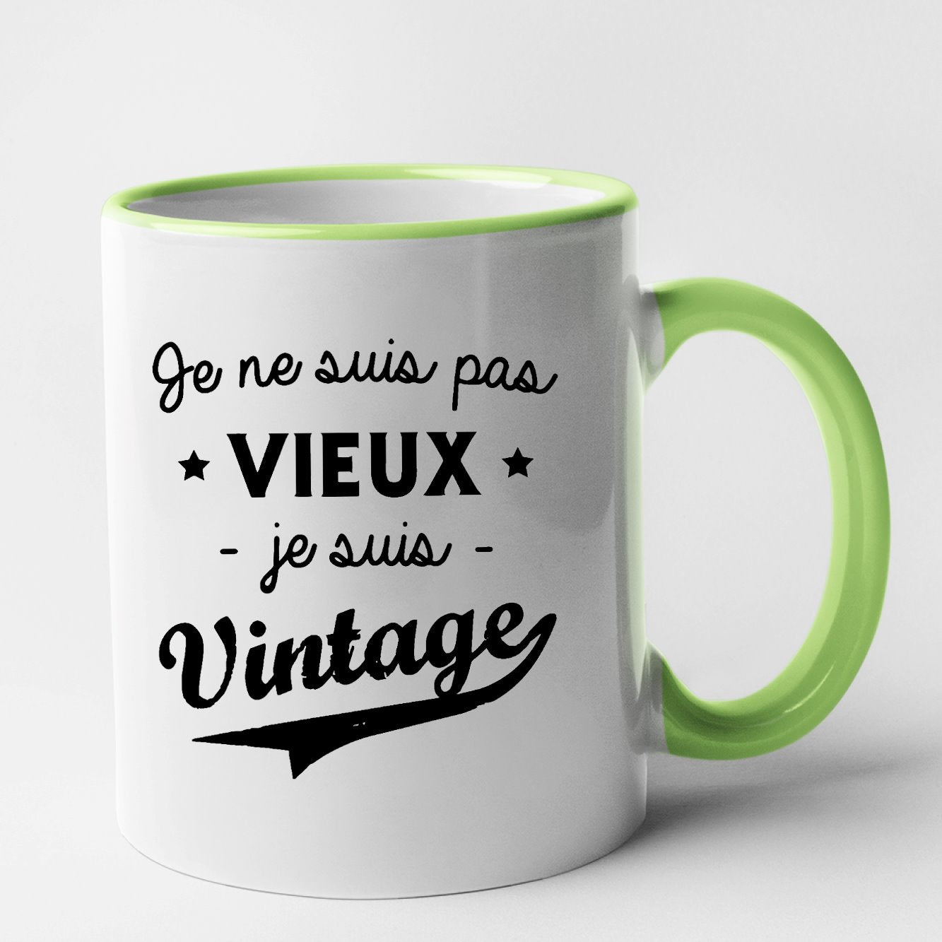 Mug Je ne suis pas vieux je suis vintage