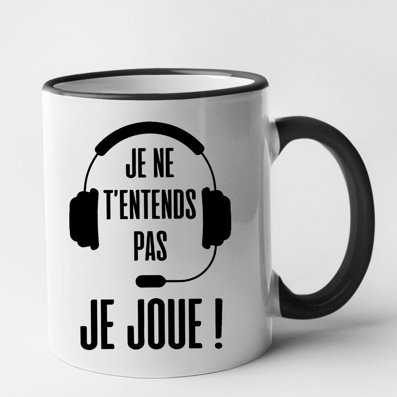 Mug Je ne t'entends pas je joue