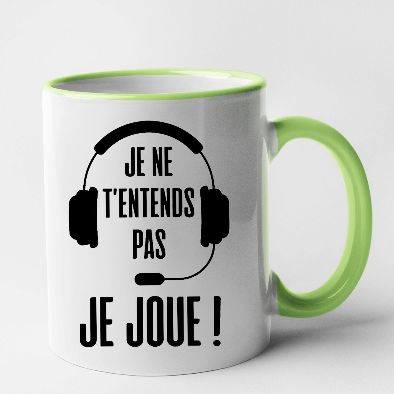 Mug Je ne t'entends pas je joue