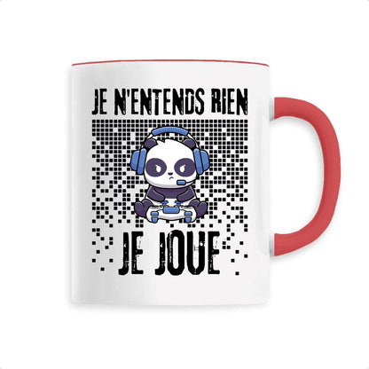 Mug Je n'entends rien je joue