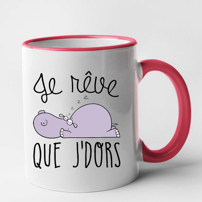 Mug Je rêve que je dors