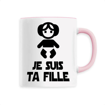 Mug Je suis ta fille