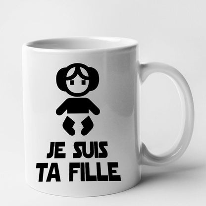 Mug Je suis ta fille