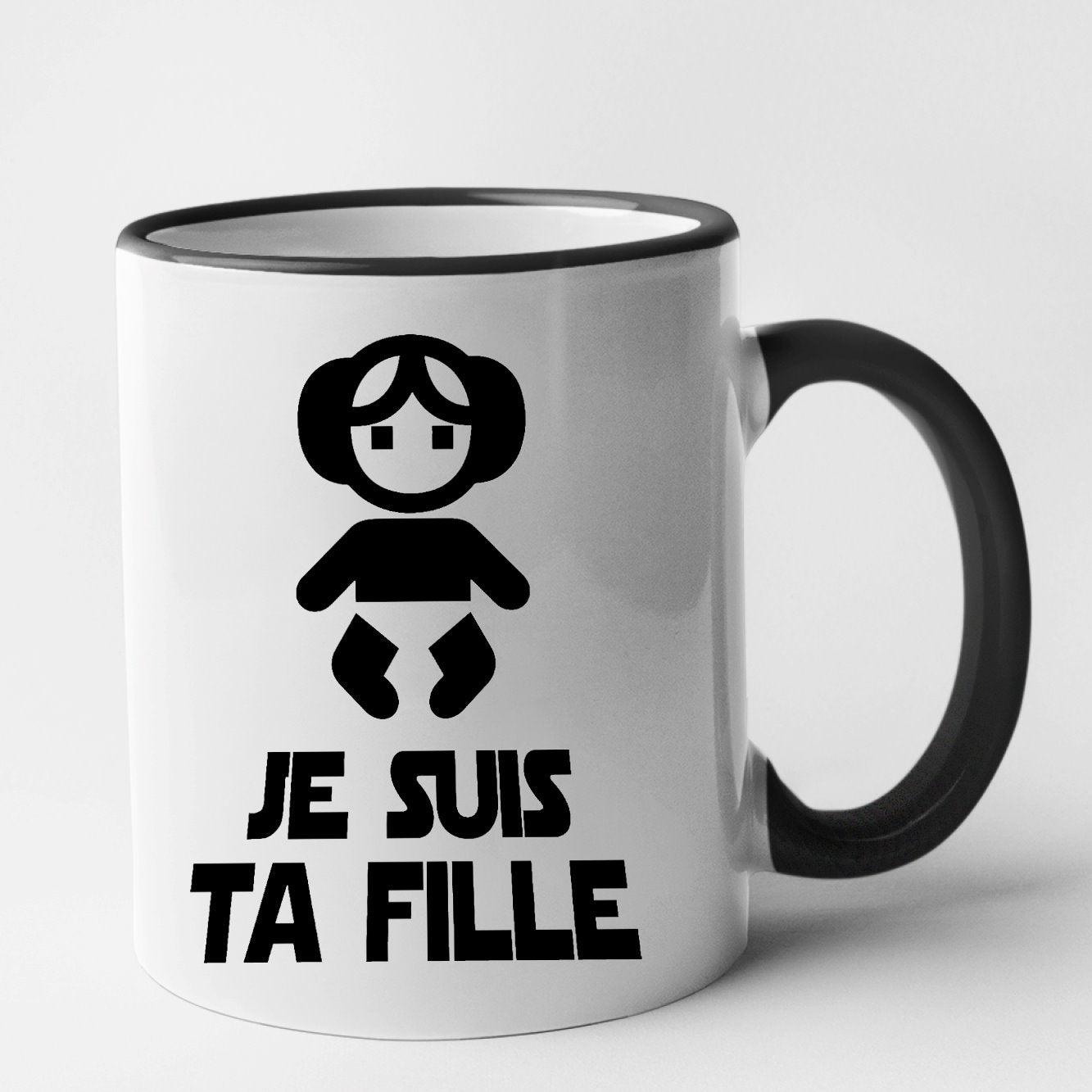 Mug Je suis ta fille