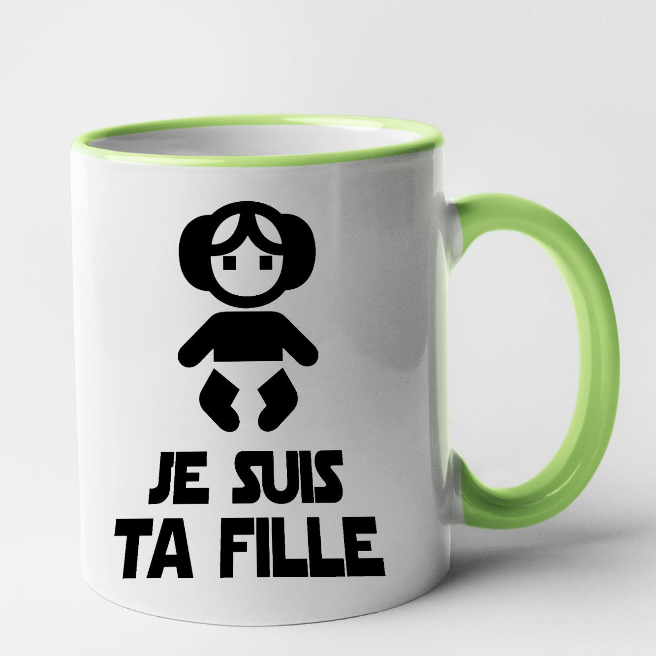 Mug Je suis ta fille