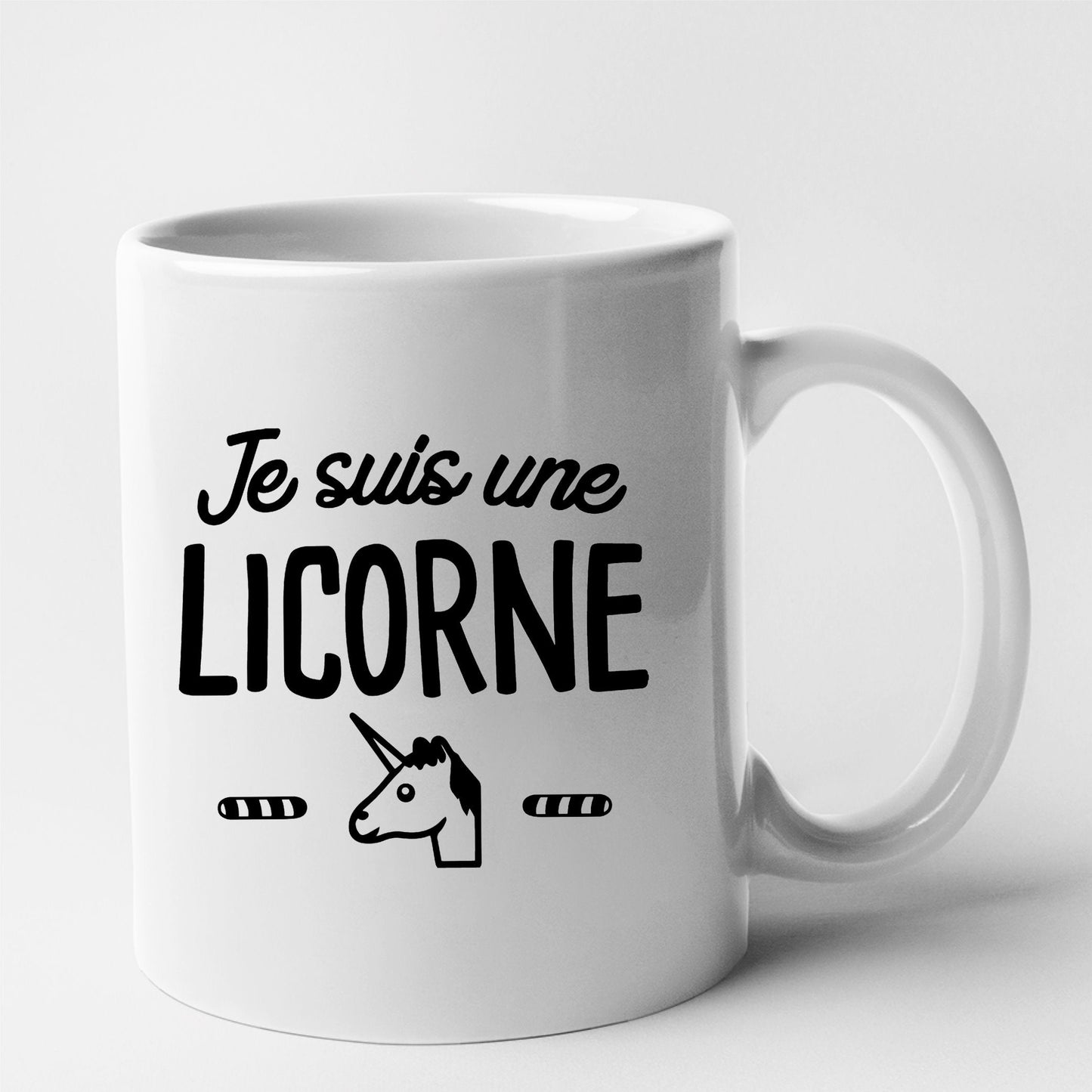 Mug Je suis une licorne