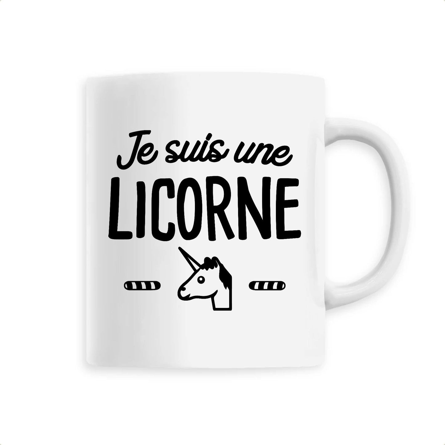 Mug Je suis une licorne