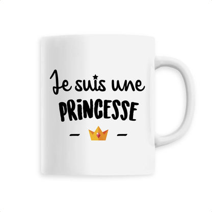 Mug Je suis une princesse