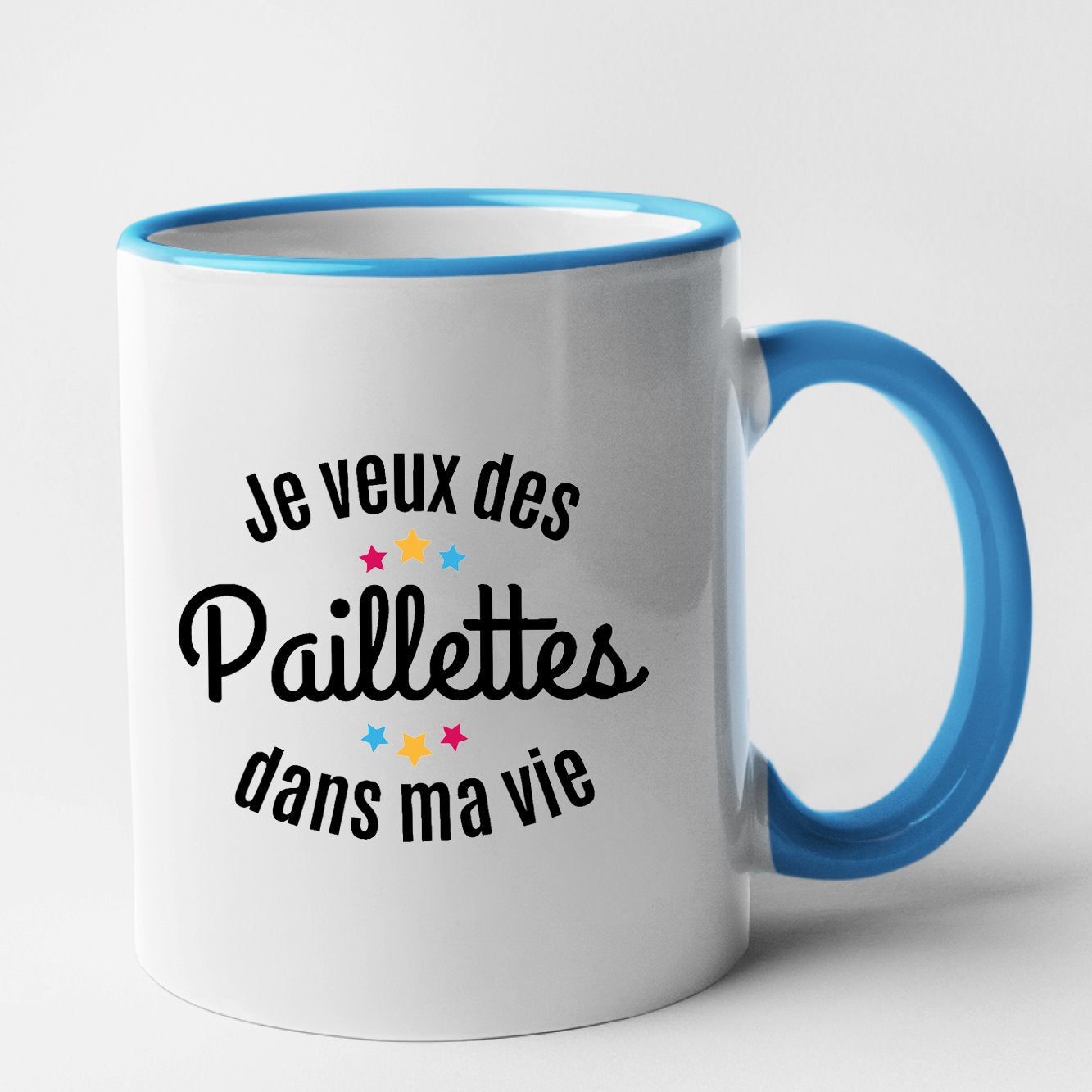 Mug Je veux des paillettes dans ma vie