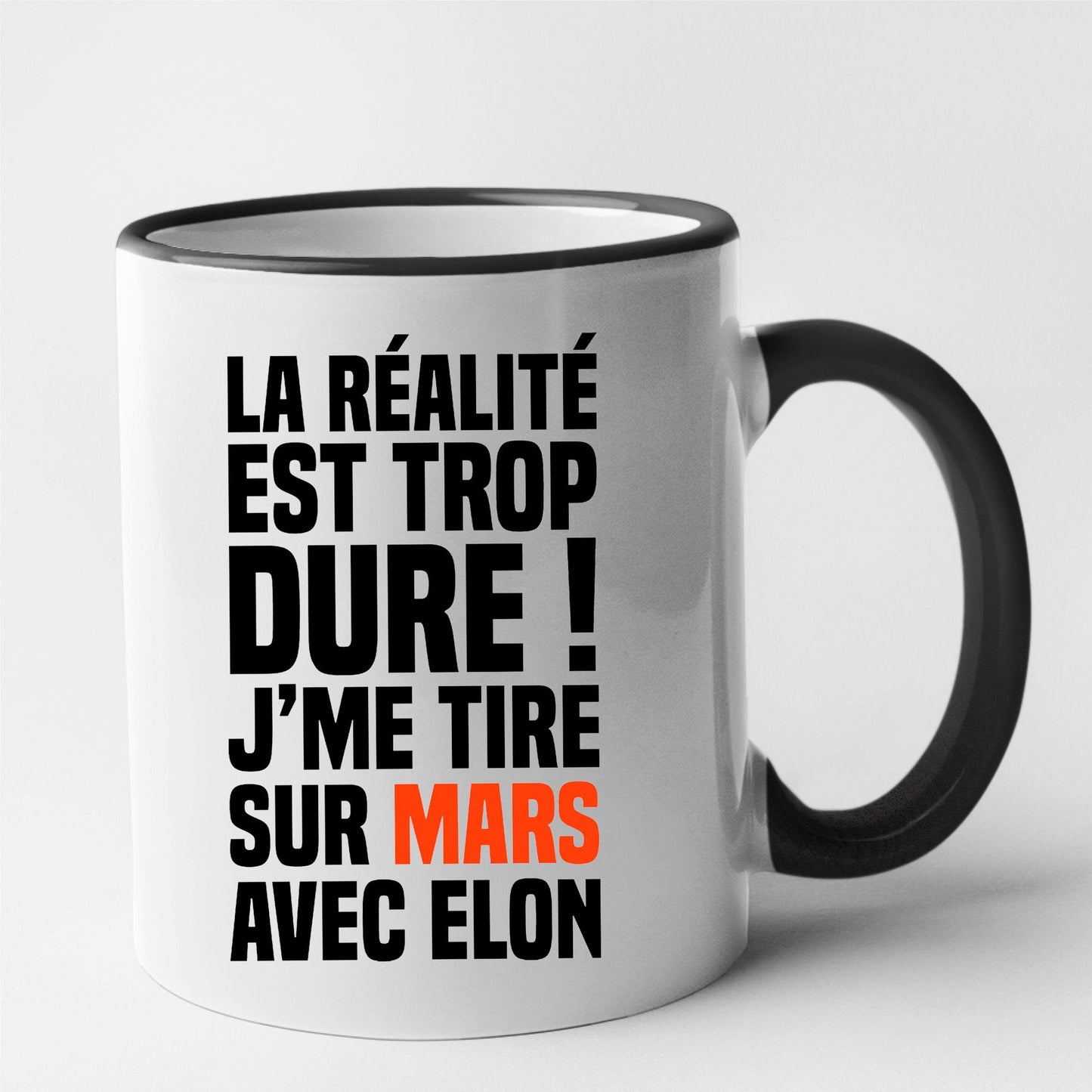 Mug J'me tire sur Mars avec Elon