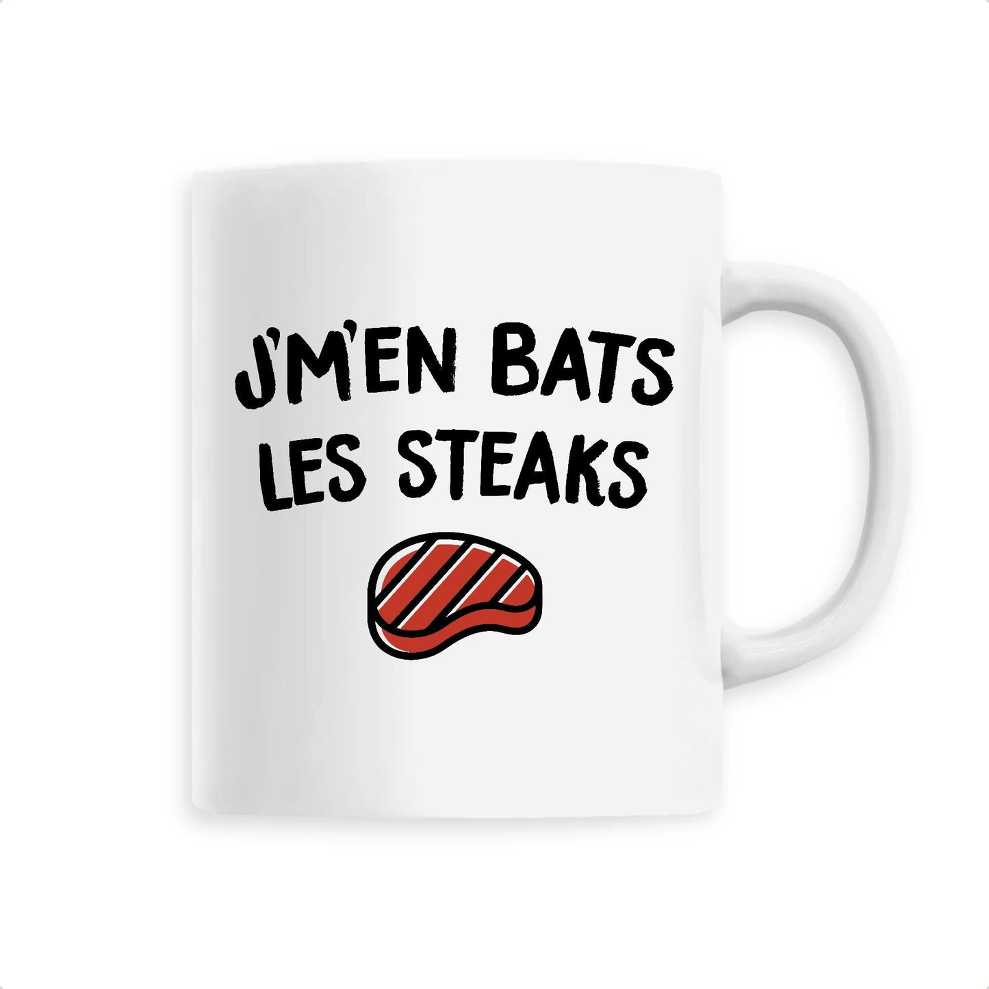 Mug J'm'en bats les steaks