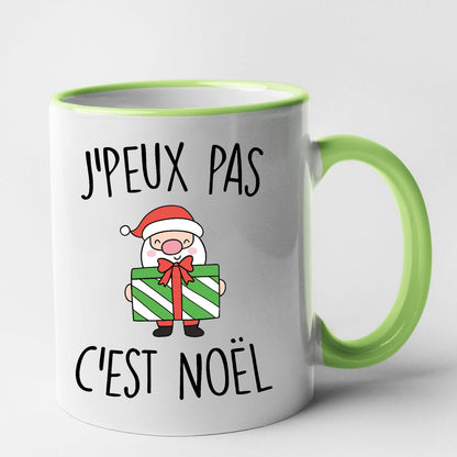 Mug J'peux pas c'est Noël