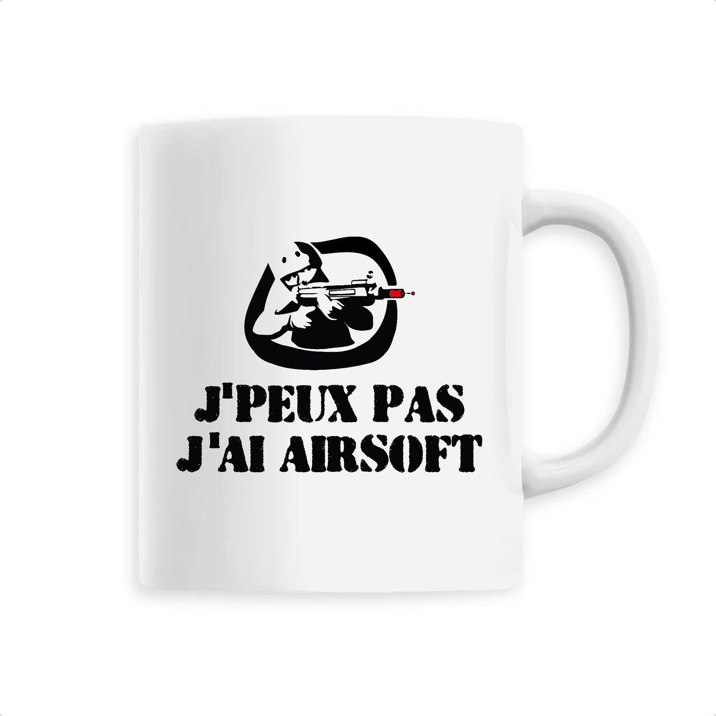 Mug J'peux pas j'ai airsoft