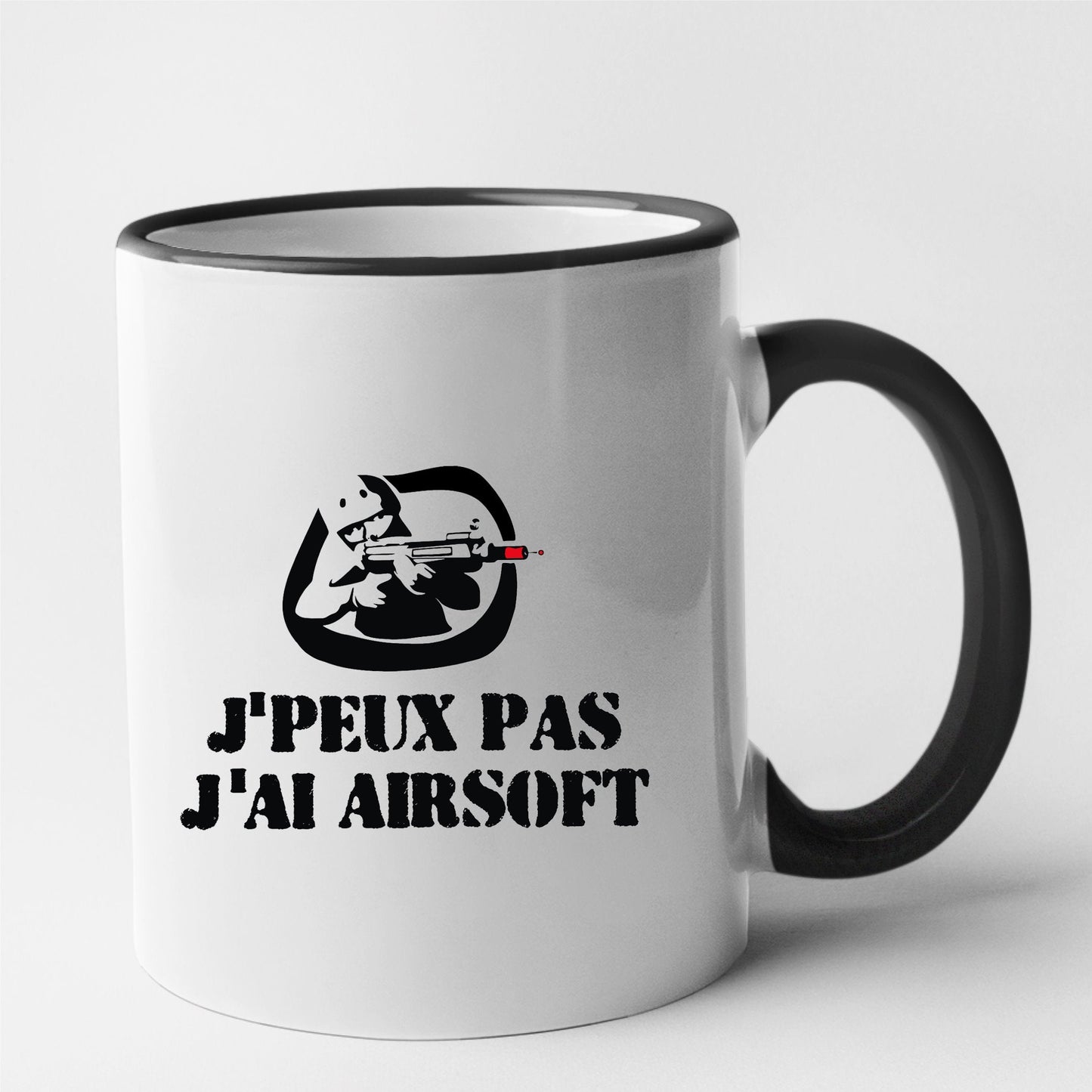 Mug J'peux pas j'ai airsoft