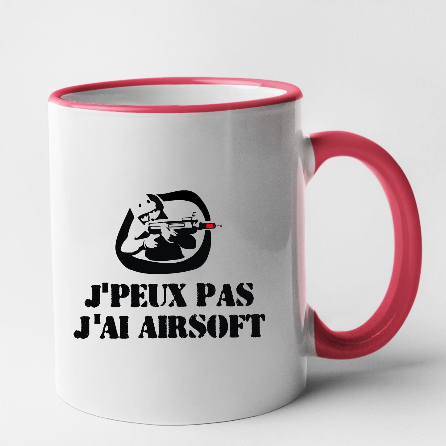 Mug J'peux pas j'ai airsoft