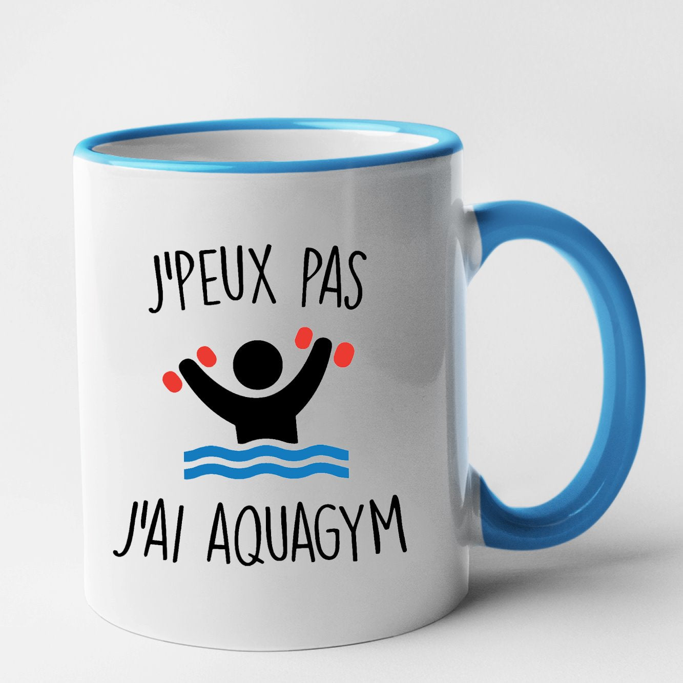 Mug J'peux pas j'ai aquagym