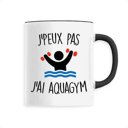 Mug J'peux pas j'ai aquagym