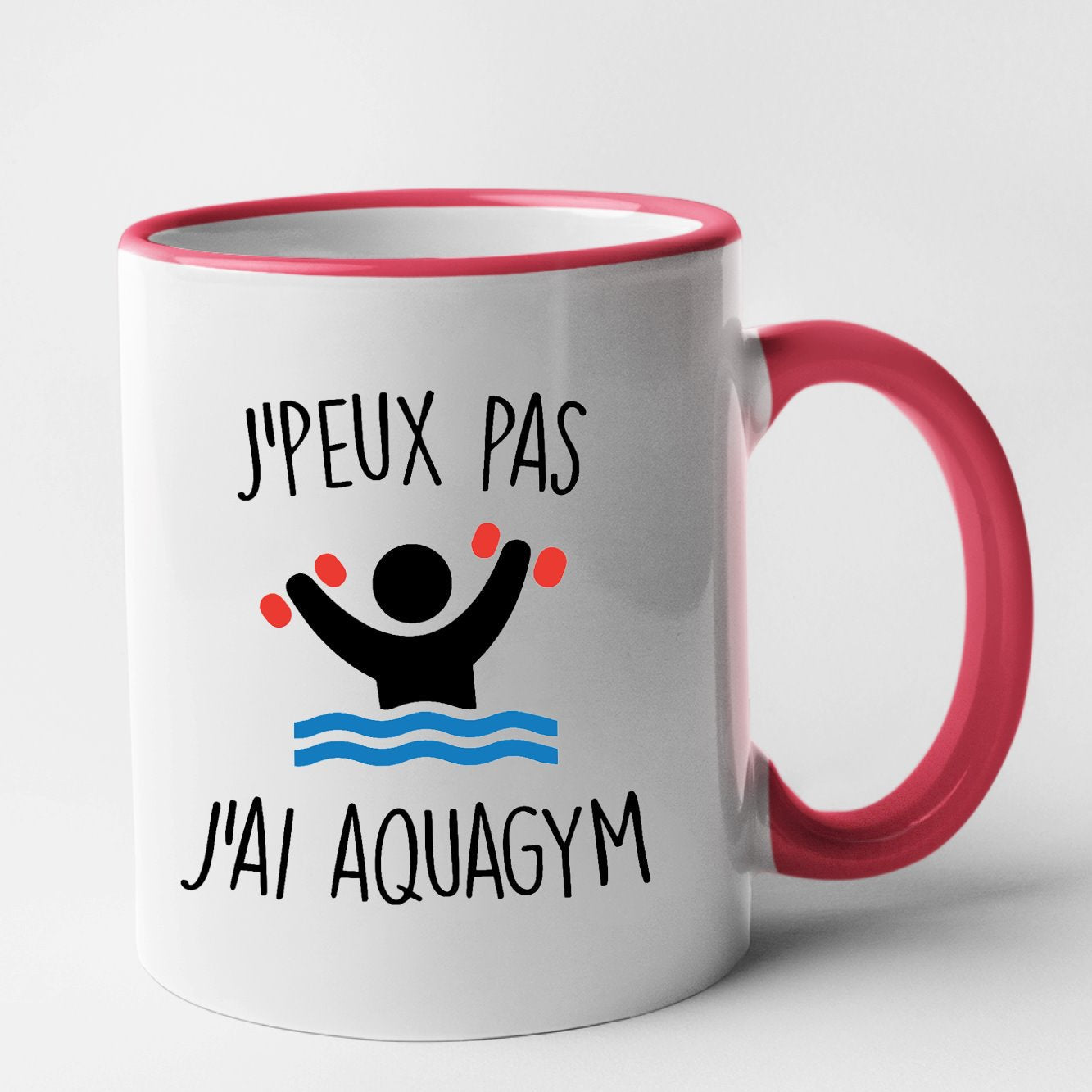 Mug J'peux pas j'ai aquagym